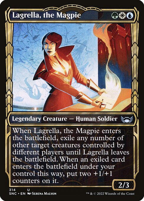 Lagrella, the Magpie – Streets of New Capenna (SNC-314) Magic: The Gathering card | LC-REM-20260804-15151300772172-5956dbe0-0d4c-42b1-8554-0fa6de1ee6bc