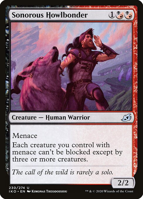 Sonorous Howlbonder – Ikoria: Lair of Behemoths (IKO-230) Magic: The Gathering card