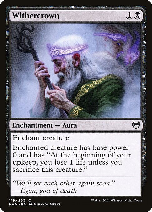 Withercrown – Kaldheim (KHM-119) Magic: The Gathering card | LC-REM-20260804-15150801551692-597fe119-64a7-4499-8b69-738af5a71a20