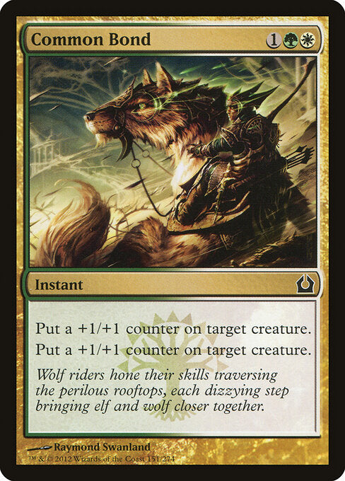 Common Bond – Return to Ravnica (RTR-151) Magic: The Gathering card