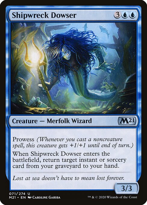 Shipwreck Dowser – Core 2021 (M21-71) Magic: The Gathering card