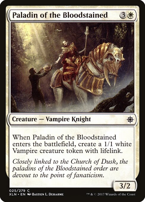 Paladin of the Bloodstained – Ixalan (XLN-25) Magic: The Gathering card