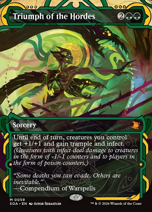 Triumph of the Hordes – Secrets of Strixhaven Mystical Archive (SOA-59) Magic: The Gathering card | LC-REM-20260804-15765062222156-5a0bc9d4-d99d-48e1-aeca-d2e5b1c99a84 Main image