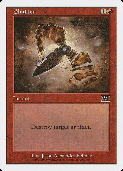 Shatter – Sixth Edition (6ED-204) Magic: The Gathering card