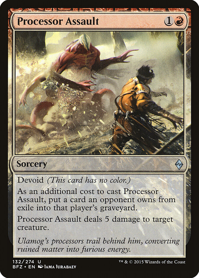 Processor Assault - Battle for Zendikar (Uncommon) [BFZ-132] Imagen principal del producto