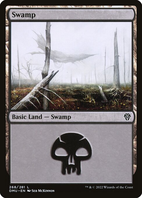 Swamp – Dominaria United (DMU-268) Magic: The Gathering card