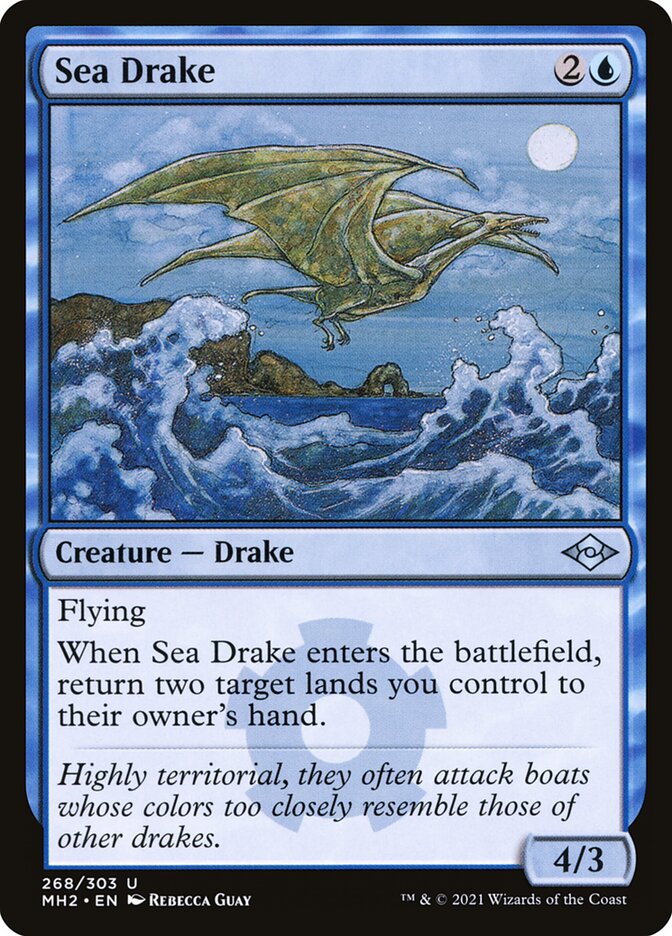 Sea Drake (V.1) - Modern Horizons 2 (Uncommon) [MH2-268]