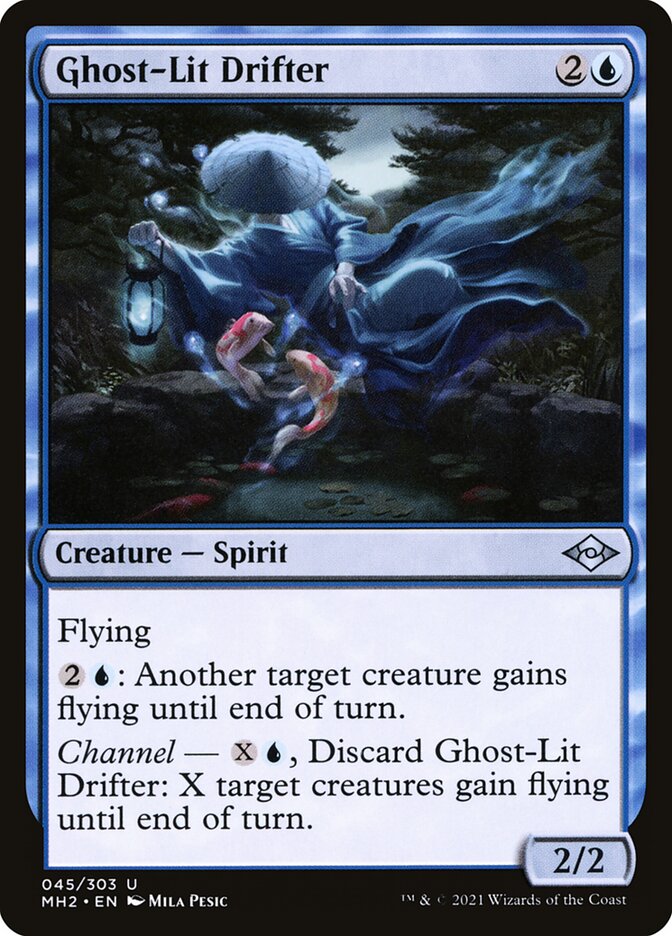 Ghost-Lit Drifter - Modern Horizons 2 (Uncommon) [MH2-45]