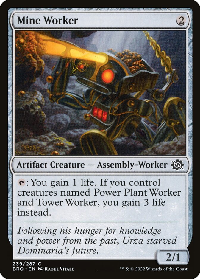 Mine Worker - The Brothers' War (Common) [BRO-239]