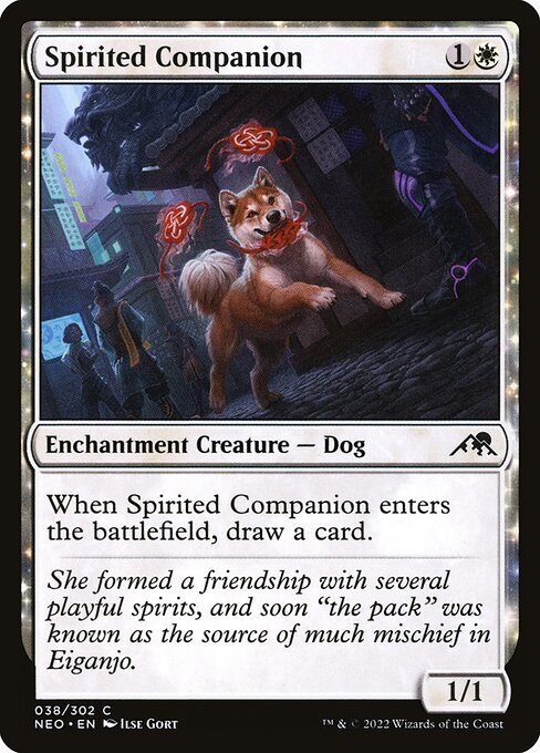 Spirited Companion – Kamigawa: Neon Dynasty (NEO-38) Magic: The Gathering card | LC-REM-20260804-15610415153484-5aa91a9e-2fe2-43bc-aa9c-cfb8a71829ff Hauptbild