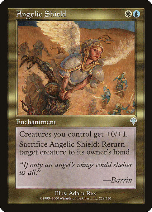 Angelic Shield – Invasion (INV-228) Magic: The Gathering card Image principale du produit