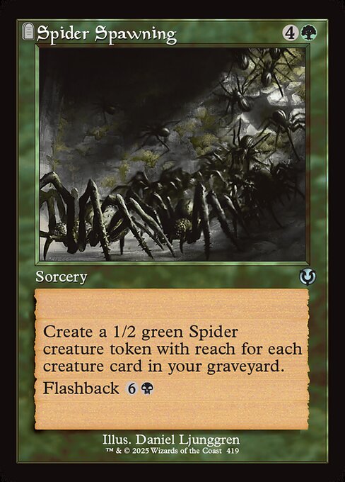 Spider Spawning – Innistrad Remastered (INR-419) Magic: The Gathering card | LC-REM-20260804-15339667652940-5ac28be3-d8a6-40ba-b84c-a3aa220446d8