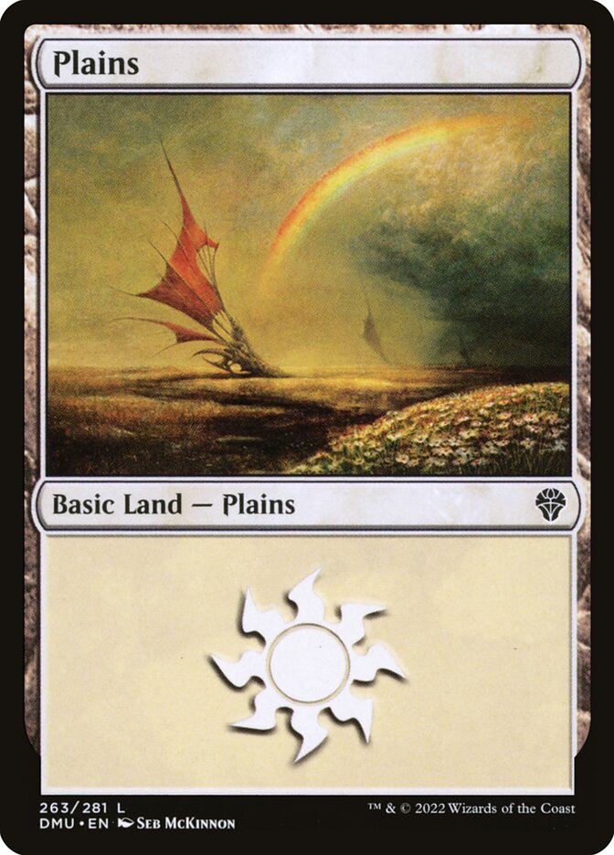 Plains (V.2) - Dominaria United (Land) [DMU-263]