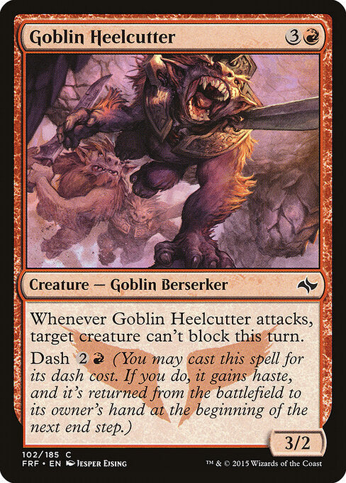 Goblin Heelcutter – Fate Reforged (FRF-102) Magic: The Gathering card | LC-REM-20260804-15681701577036-5b3bfeb6-95d6-4f00-8981-c6d3c9c93f67