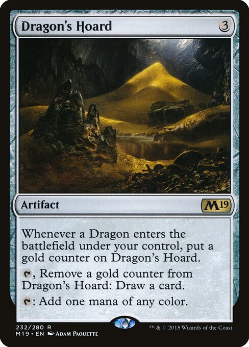 Dragon's Hoard – Core 2019 (M19-232) Magic: The Gathering card Image principale du produit
