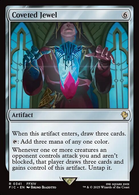 Coveted Jewel – Final Fantasy Commander (FIC-341) Magic: The Gathering card | LC-REM-20260804-15339539431756-5b4ce244-d34f-4e96-9fe5-a0a8cefb92c7