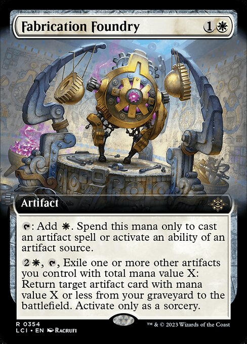 Fabrication Foundry – The Lost Caverns of Ixalan (LCI-354) Magic: The Gathering card | LC-REM-20260804-15393068745036-5b5efc5e-1582-4bb7-9ae1-bc4c0487ee94 Hauptbild