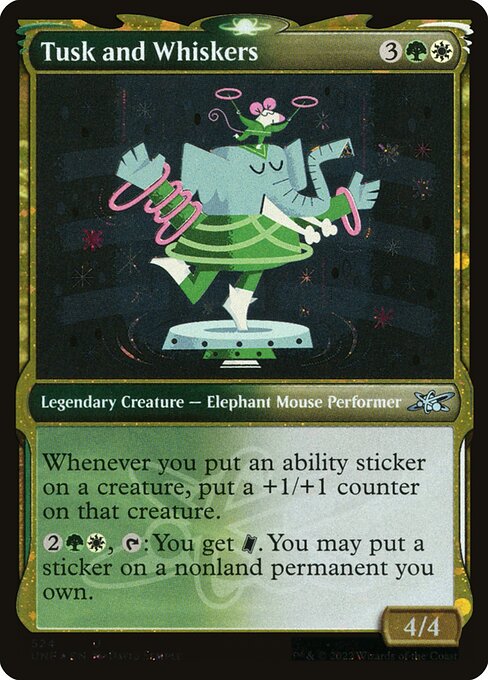 Tusk and Whiskers – Unfinity (UNF-524) Magic: The Gathering card | LC-REM-20260804-15151553085772-5b6b5393-8c49-4736-a7fd-0b4a4a2f1676