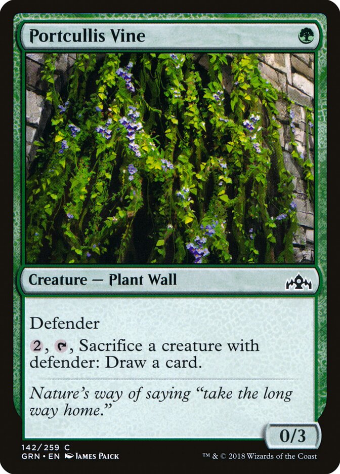 Portcullis Vine - Guilds of Ravnica (Common) [GRN-142]