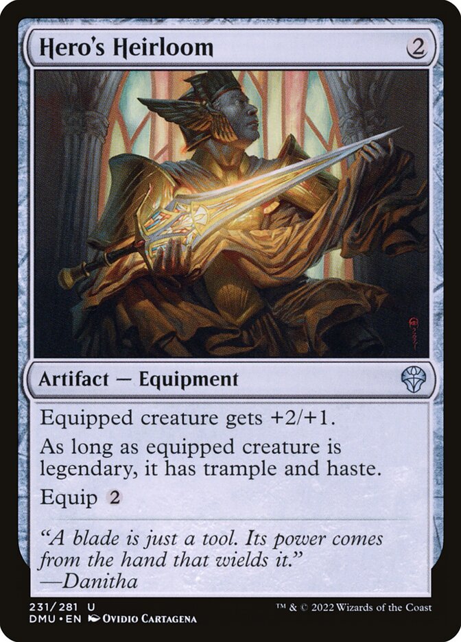 Hero's Heirloom - Dominaria United (Uncommon) [DMU-231]