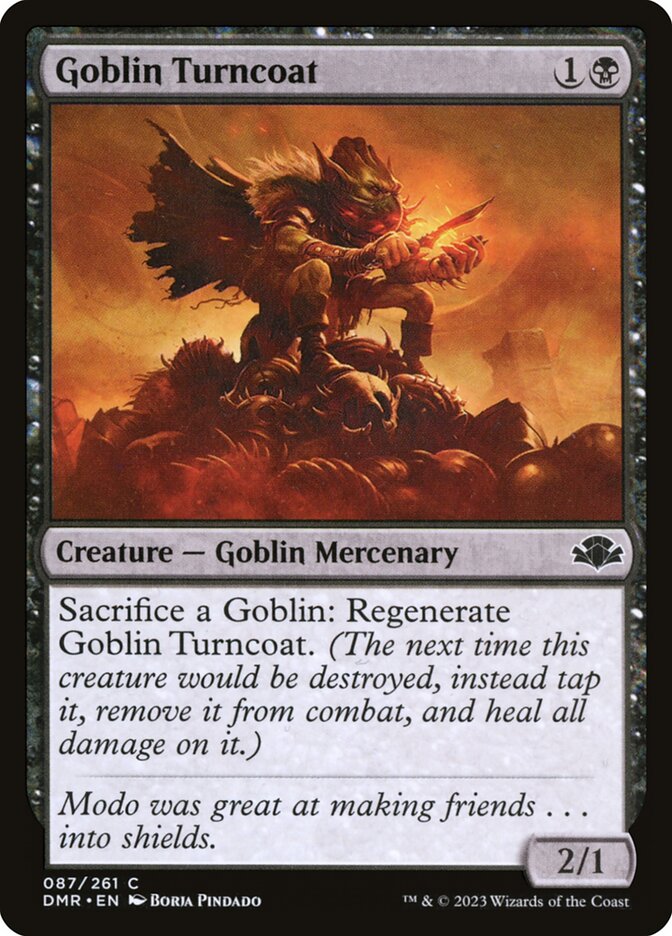 Goblin Turncoat - Dominaria Remastered (Common) [DMR-87]