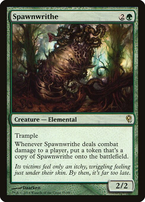 Spawnwrithe – Duel Decks: Jace vs. Vraska (DDM-55) Magic: The Gathering card