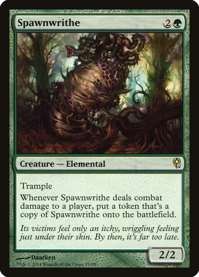Magic-kaart Spawnwrithe DDM-55 uit Duel Decks: Jace vs. Vraska (Rare)
