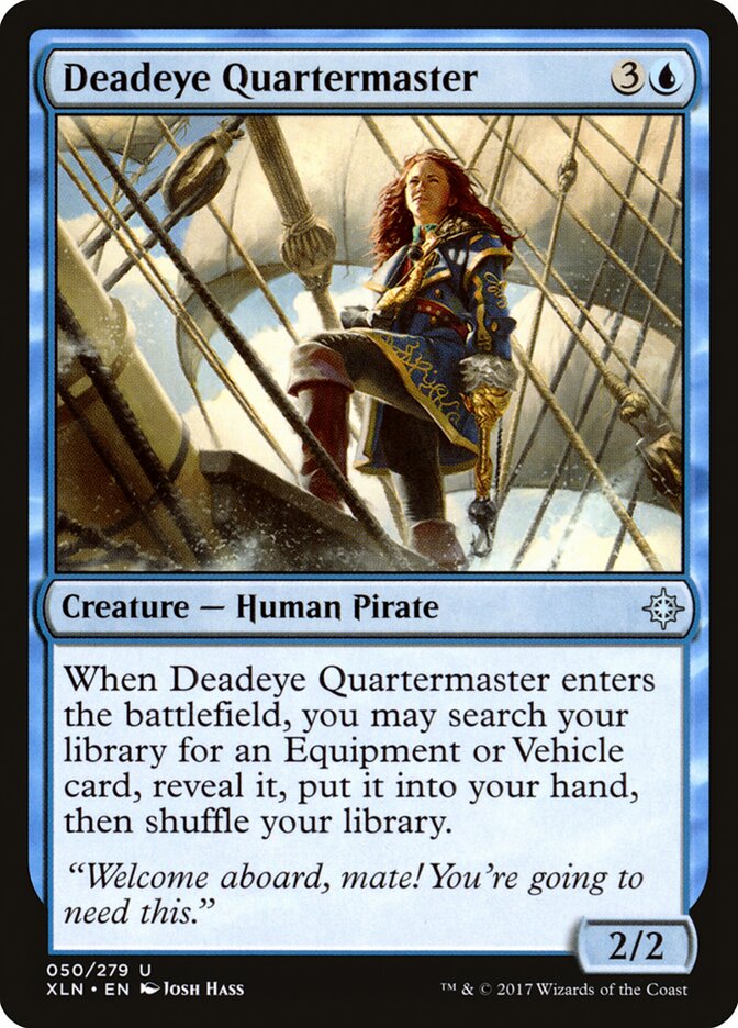 Deadeye Quartermaster - Ixalan (Uncommon) [XLN-50]