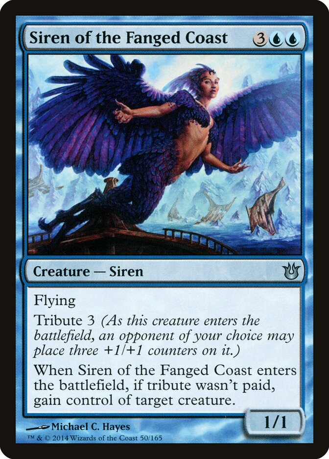 Siren of the Fanged Coast - Born of the Gods (Uncommon) [BNG-50]