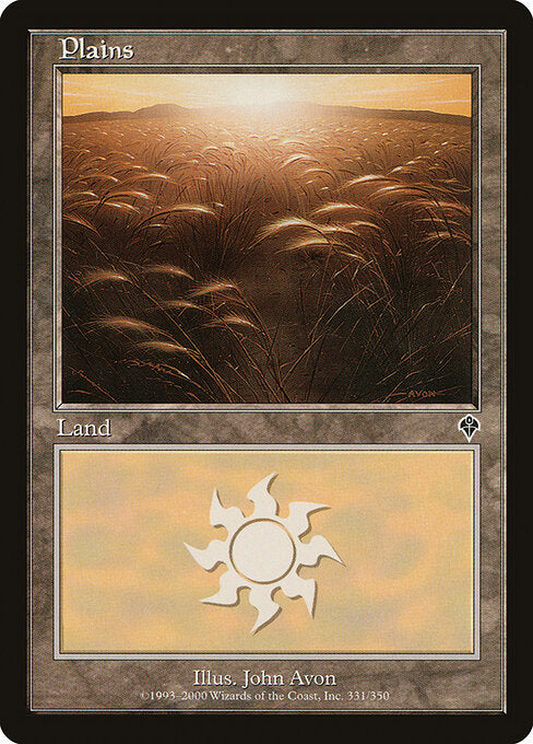 Plains – Invasion (INV-331) Magic: The Gathering card | LC-REM-20260804-15526238257484-5ba9ef2e-d3ec-41f7-802e-e1414f14dd10