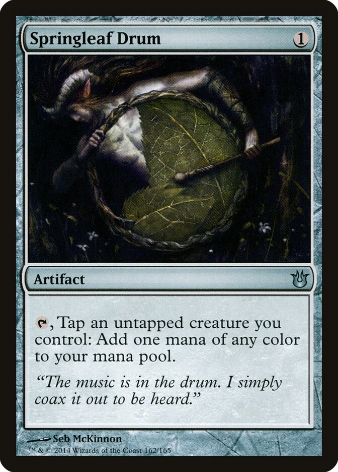 Springleaf Drum - Born of the Gods (Uncommon) [BNG-162] Imagen principal del producto