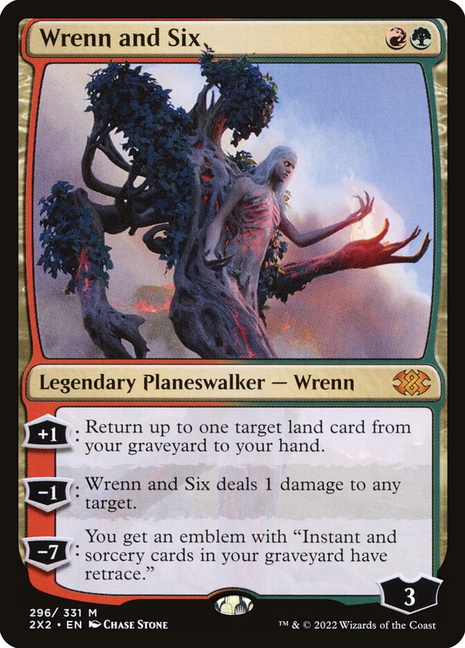 Wrenn and Six - Double Masters 2022 (Mythic) [2X2-296]