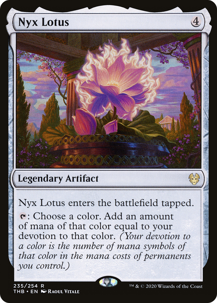 Nyx Lotus – Theros Beyond Death 235 – Magic: The Gathering single card Main image