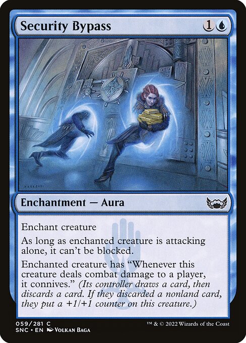 Security Bypass – Streets of New Capenna (SNC-59) Magic: The Gathering card