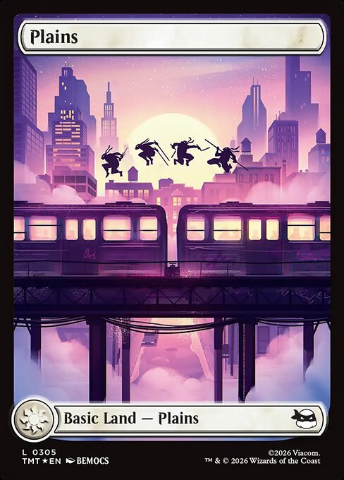Plains – Teenage Mutant Ninja Turtles (TMT-305) Magic: The Gathering card | LC-REM-20260804-15634922635596-5c2812cb-4fce-4ec0-a2d5-88ef4e34d5ef Hauptbild