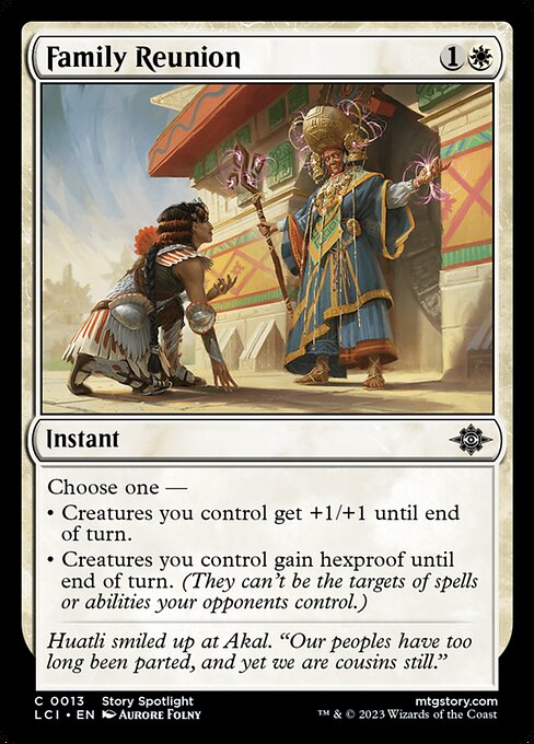 Family Reunion – The Lost Caverns of Ixalan (LCI-13) Magic: The Gathering card | LC-REM-20260804-15393136116044-5c2cfbdc-8d40-4abb-afca-6c6d8e36185b