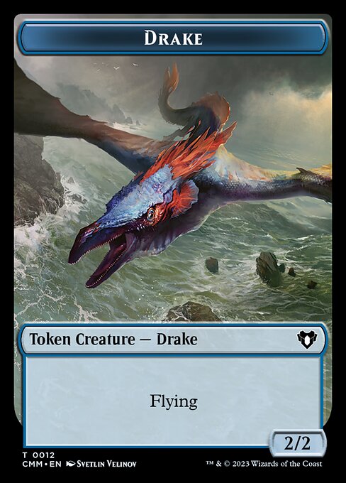 Drake – Commander Masters Tokens (TCMM-12) Magic: The Gathering card | LC-REM-20260804-15617855652172-5c3a91bf-daa1-4bba-a052-d868700c610c Main image