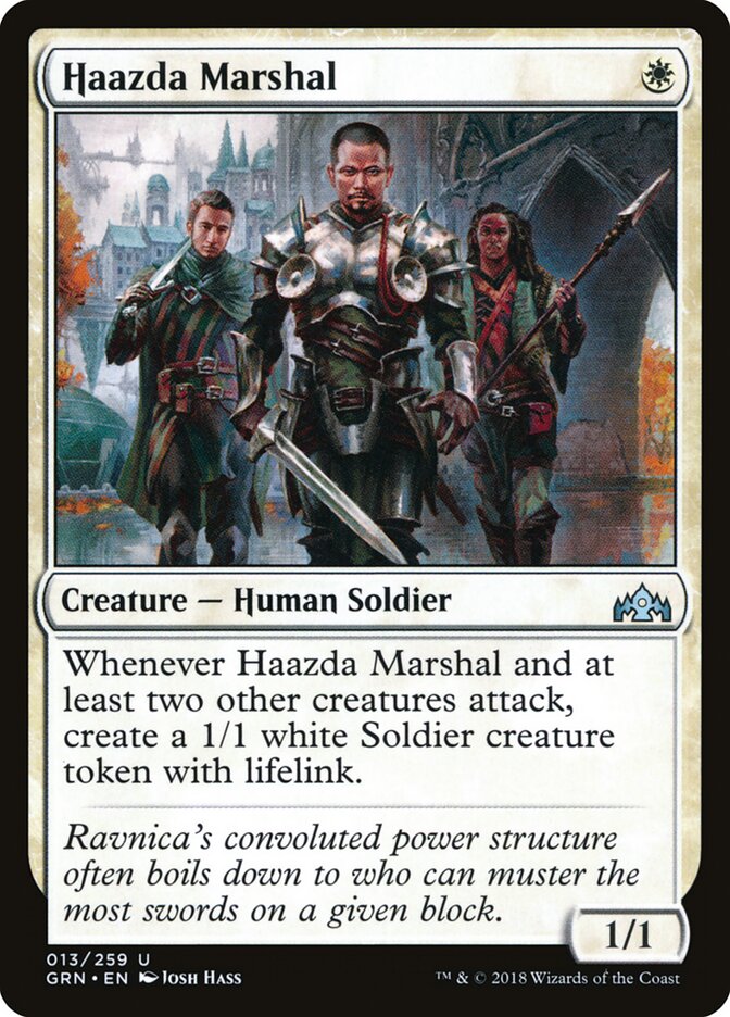 Haazda Marshal - Guilds of Ravnica (Uncommon) [GRN-13]