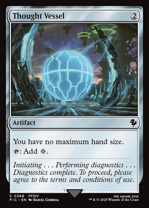 Thought Vessel – Final Fantasy Commander (FIC-368) Magic: The Gathering card | LC-REM-20260804-15340136104268-5c617d99-354a-4586-9a09-1671c0e88754