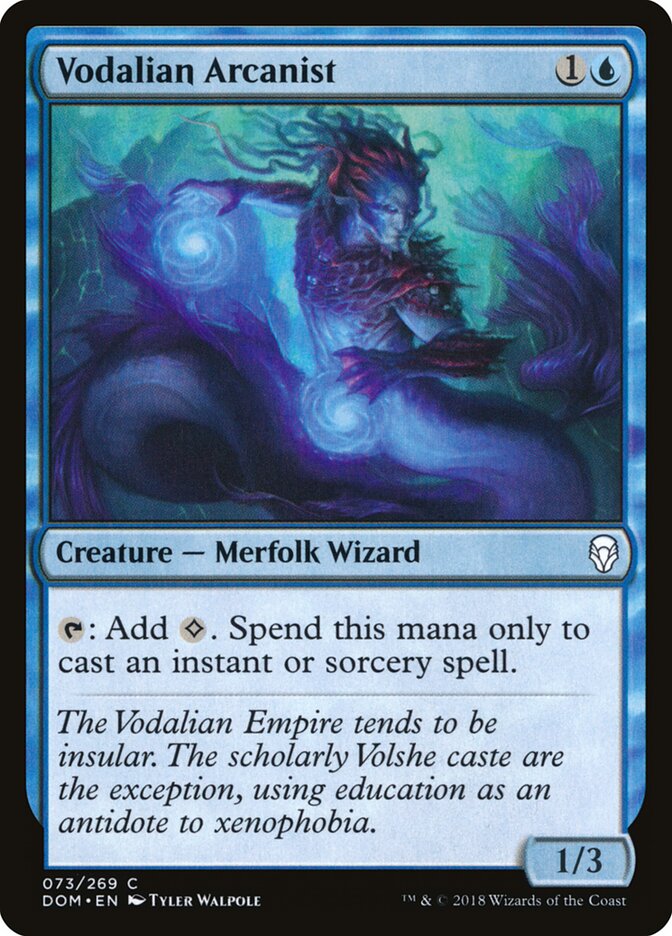 Vodalian Arcanist - Dominaria (Common) [DOM-73]