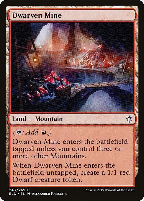 Dwarven Mine – Throne of Eldraine (ELD-243) Magic: The Gathering card | LC-REM-20260804-15150672347468-5c83074d-0c9b-4b58-94ca-d75240485579
