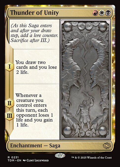 Thunder of Unity – Tarkir: Dragonstorm (TDM-231) Magic: The Gathering card | LC-REM-20260804-15401912369484-5c953b36-f5e4-4258-91cb-f07e799321f7