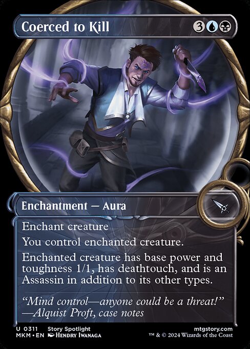 Coerced to Kill – Murders at Karlov Manor (MKM-311) Magic: The Gathering card | LC-REM-20260804-15151313191244-5c9c1153-93d6-4250-bc42-2d9fd3042e55 Hoofdafbeelding