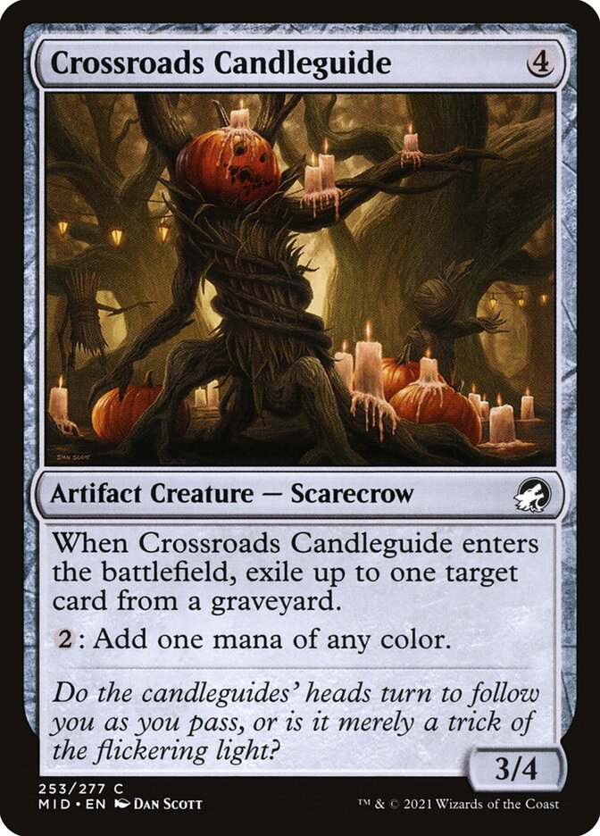 Crossroads Candleguide - Innistrad: Midnight Hunt (Common) [MID-253] Imagen principal del producto