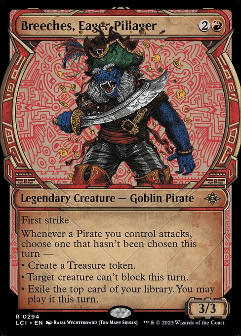 Breeches, Eager Pillager – The Lost Caverns of Ixalan (LCI-294) Magic: The Gathering card | LC-REM-20260804-15393077559628-5cb60b23-2397-4897-9462-56b09f45f321 Hauptbild