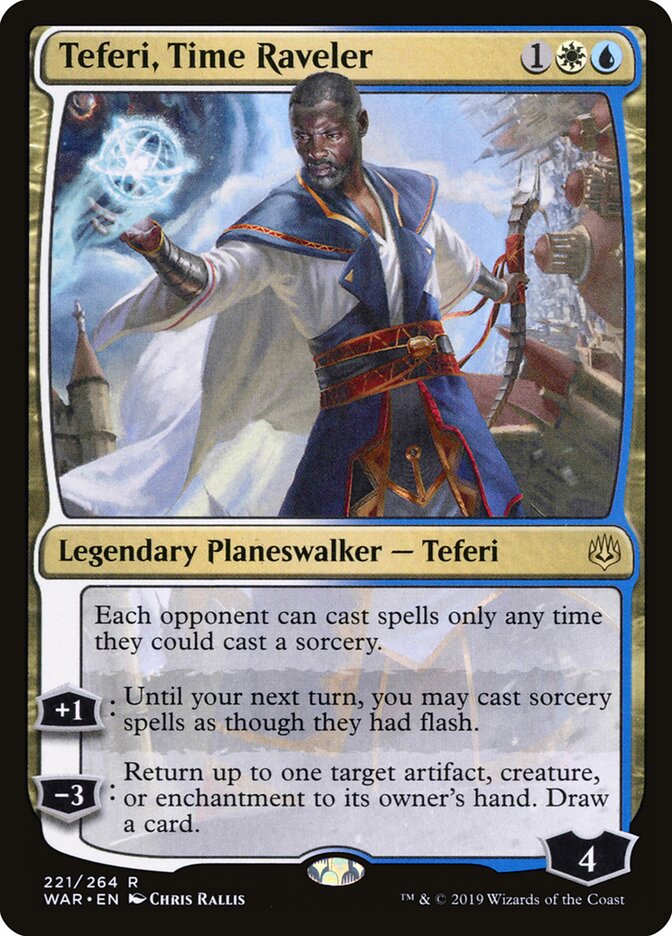 Teferi, Time Raveler - War of the Spark (Rare) [WAR-221]
