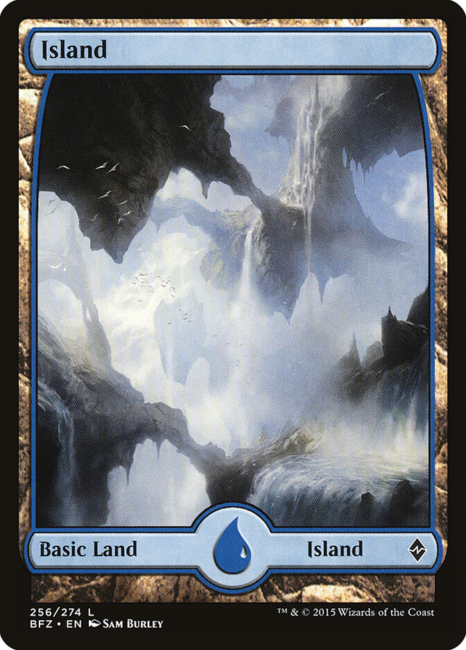 Island (V.3) - Battle for Zendikar (Land) [BFZ-256]