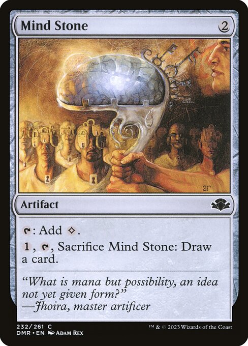 Mind Stone – Dominaria Remastered (DMR-232) Magic: The Gathering card Imagen principal del producto