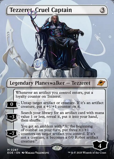 Tezzeret, Cruel Captain – Edge of Eternities (EOE-287) Magic: The Gathering card | LC-REM-20260804-15339680235852-5cf53baa-b0c3-4190-a5c6-c141d54cff32