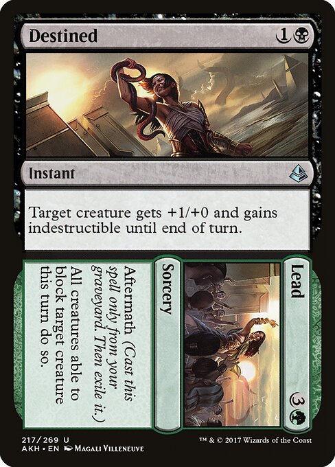 Destined // Lead – Amonkhet (AKH-217) Magic: The Gathering card | LC-REM-20260804-15150707507532-5cf5c549-1e2a-4c47-baf7-e608661b3088
